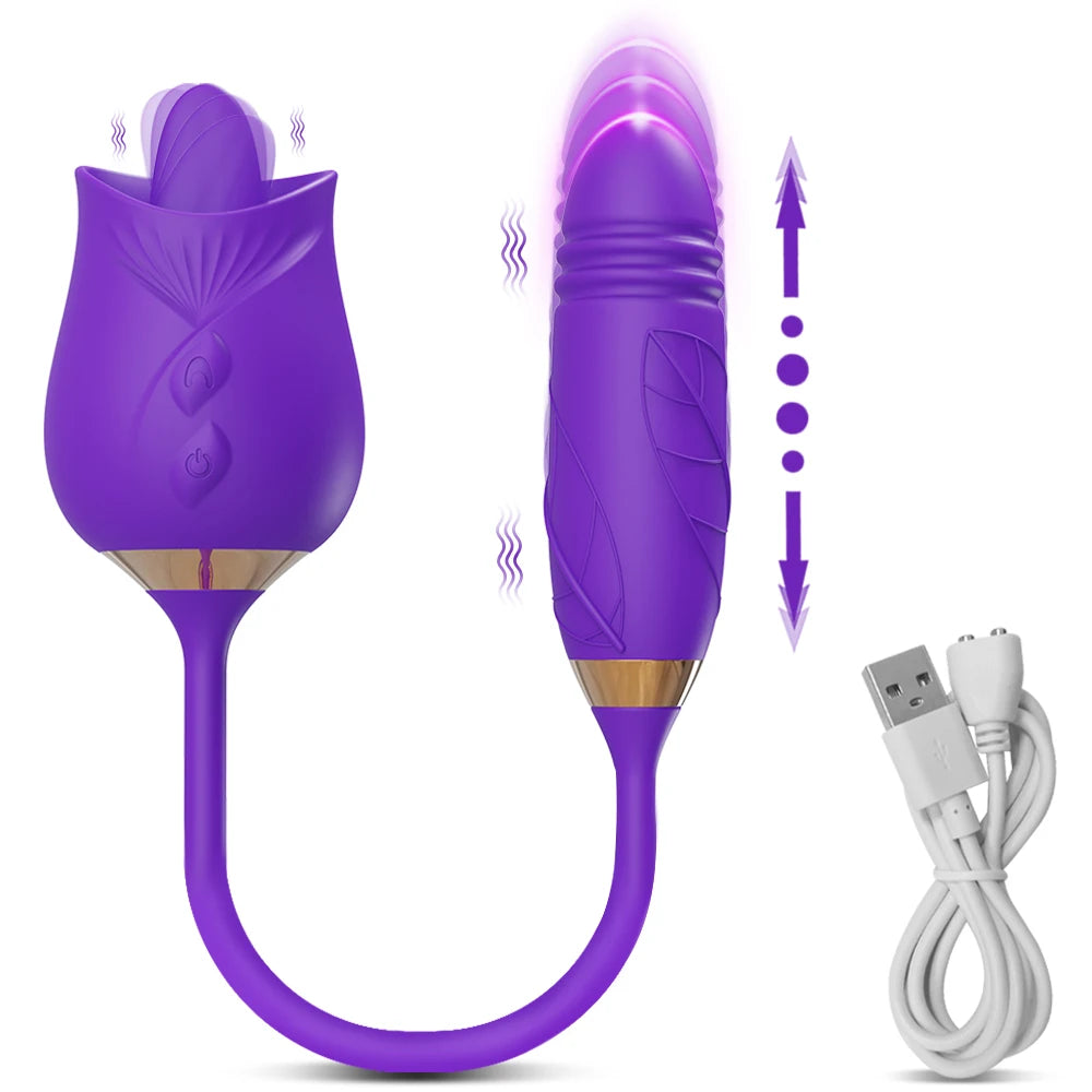 Eriosa – Rose Sensuelle | Vibromasseur à Succion & Stimulateur Clitoridien