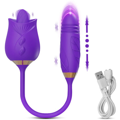 Eriosa – Rose Sensuelle | Vibromasseur à Succion & Stimulateur Clitoridien
