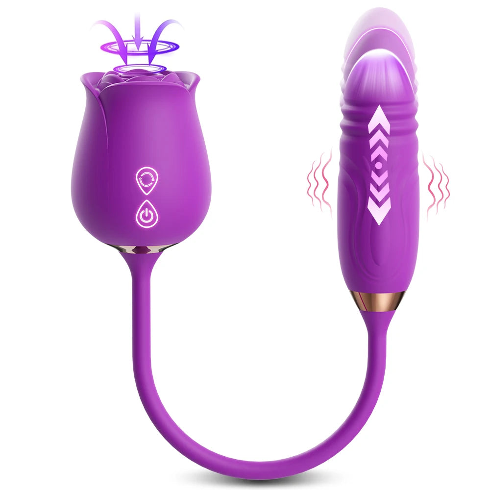 Eriosa – Rose Sensuelle | Vibromasseur à Succion & Stimulateur Clitoridien