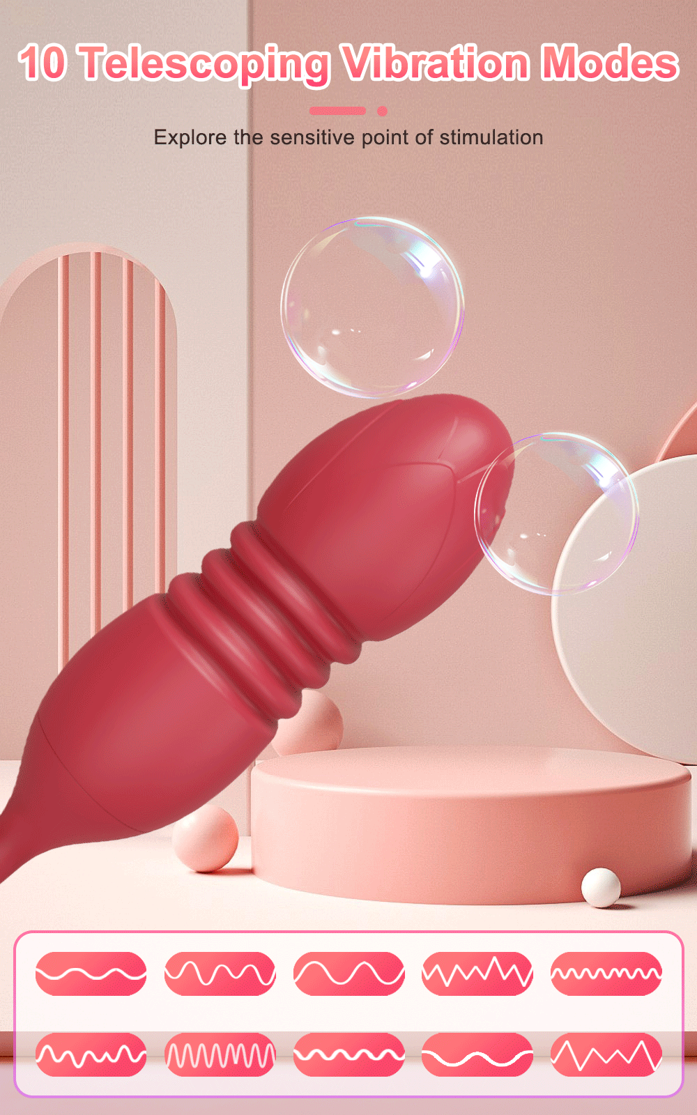 Eriosa – Rose Sensuelle | Vibromasseur à Succion & Stimulateur Clitoridien