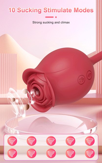 Eriosa – Rose Sensuelle | Vibromasseur à Succion & Stimulateur Clitoridien